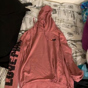 Pink hoodie